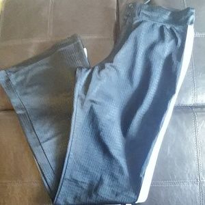 ❤Nike mesh track sz sm black, baby blue and white.